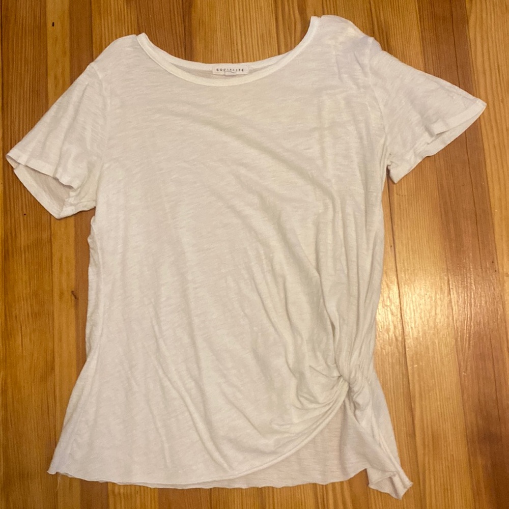 Socialite white shirt